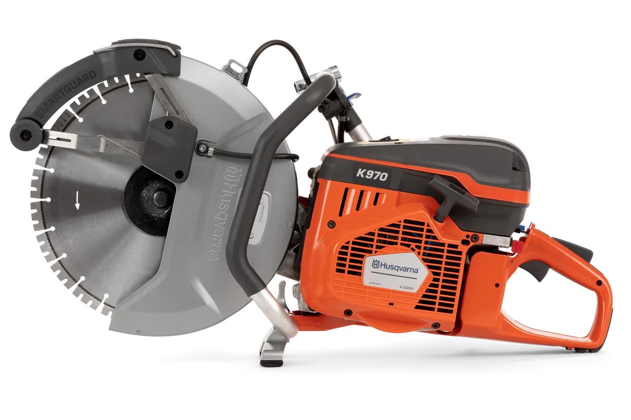 Bensindrevne motorkappere Husqvarna K 970